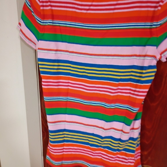 Lauren Ralph Lauren Vibrant Striped Short Sleeve Tee - Picture 4 of 4